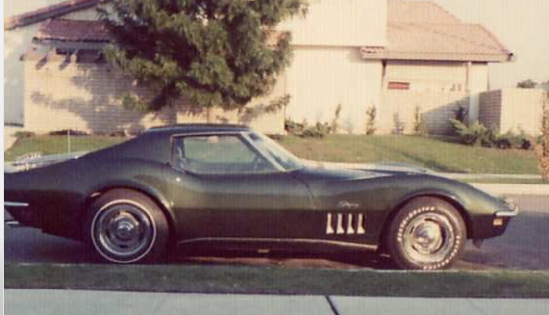 1969 Corvette Stingray — Orange, California, circa 1975